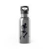 Stainless Steel Water Bottle with Straw Active Lifestyle – Motivational Fitness Drinkware, 20oz