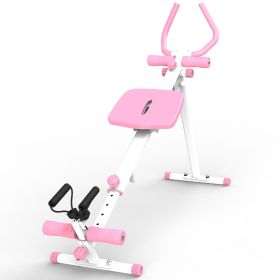 4-in-1 Ab Workout Exercise Equipment Rowing Machine Leg Press Machine Ab Glider Machine Roman Chair Fitness Equipment for Ab Workout Core Strengt