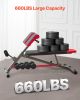 Roman Chair Back Extension Hyperextension Bench Multi-Function Adjustable Gym