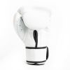 White L/XL Core Boxing Training Gloves – 2-Piece Set – Synthetic Leather with Odor Resistance