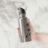 Stainless Steel Water Bottle with Straw Active Lifestyle – Motivational Fitness Drinkware, 20oz