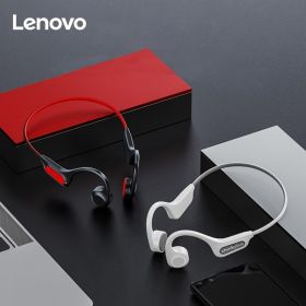 Original Lenovo Thinkplus X3 Pro Bone Conduction Wireless Earphone; Over Ear Sports Headphones; Open Ear Headphones Wireless BT For Runing; Gym Workou (Color: White)