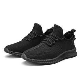 Running Shoes Sneakers Casual Men's Outdoor Athletic Jogging Sports Tennis Gym (Color: Black, size: US 8.5 / EU 42)