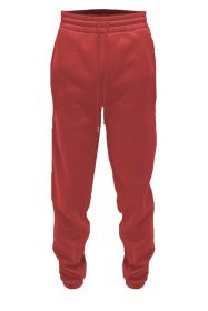 Weiv Solid Polyester Sweat Pant Joggers (Color: Red, size: XL)