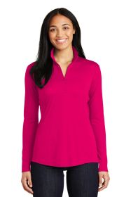 Sport-Tek Ladies PosiCharge Competitor 1/4-Zip Pullover LST357 (Color: Pink Raspberry, size: 4XL)