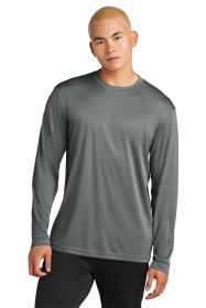 Sport-Tek Long Sleeve PosiCharge Competitor Tee ST350LS (Color: Iron Grey Heather, size: M)
