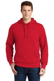 Sport-Tek Tall Pullover Hooded Sweatshirt TST254 (Color: True Red, size: 2XLT)