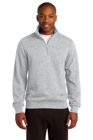 Sport-Tek 1/4-Zip Sweatshirt ST253 (Color: Athletic Heather, size: 3XL)