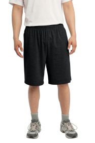 Sport-Tek Jersey Knit Short with Pockets ST310 (Color: Black, size: 3XL)