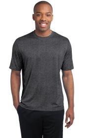 Sport-Tek Heather Contender Tee ST360 (Color: Graphite Heather, size: M)