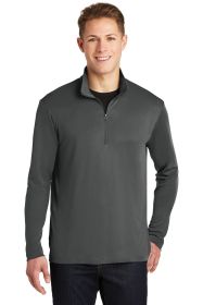 Sport-Tek PosiCharge Competitor 1/4-Zip Pullover ST357 (Color: Iron Grey, size: 2XL)