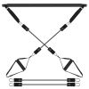 Pilates Bar Kit with 180LBS Resistance Bands Multifunctional Pilates Yoga Toning Bar Full Body Exercise