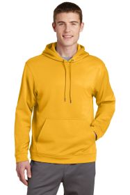 Sport-Tek Sport-Wick Fleece Hooded Pullover F244 (Color: Gold, size: XS)